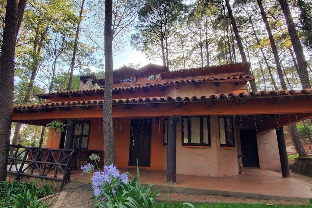 Cabana Rustica A 1Km De Cascada 마자미틀라 외부 사진